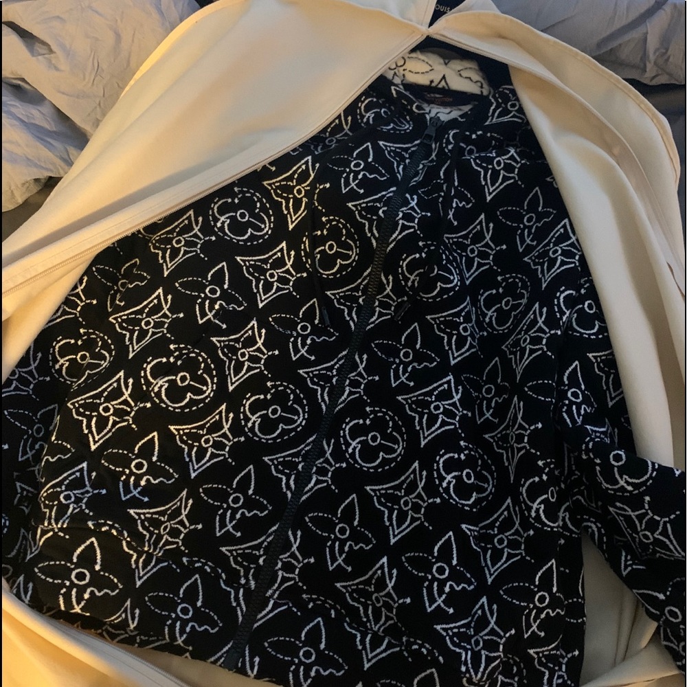 Brand new Louis Vuitton zip up sweater